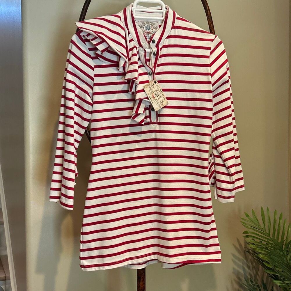 Alicia Bell Ruffle Trim Top NWT